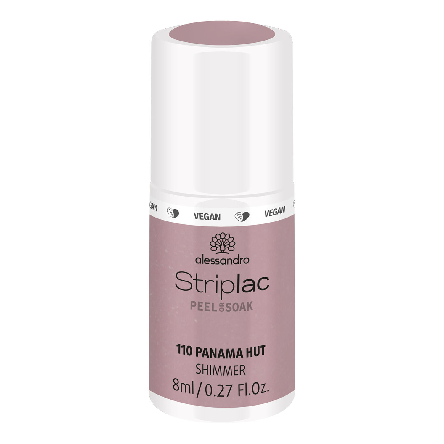 Alessandro Striplac Peel or Soak Vernis Semi-permanent - 110 Panama Hut