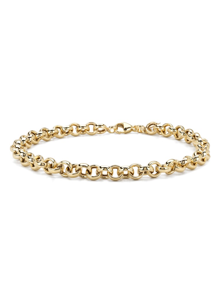 Diamond Point Yellow Gold Bracelet Timeless Treasures