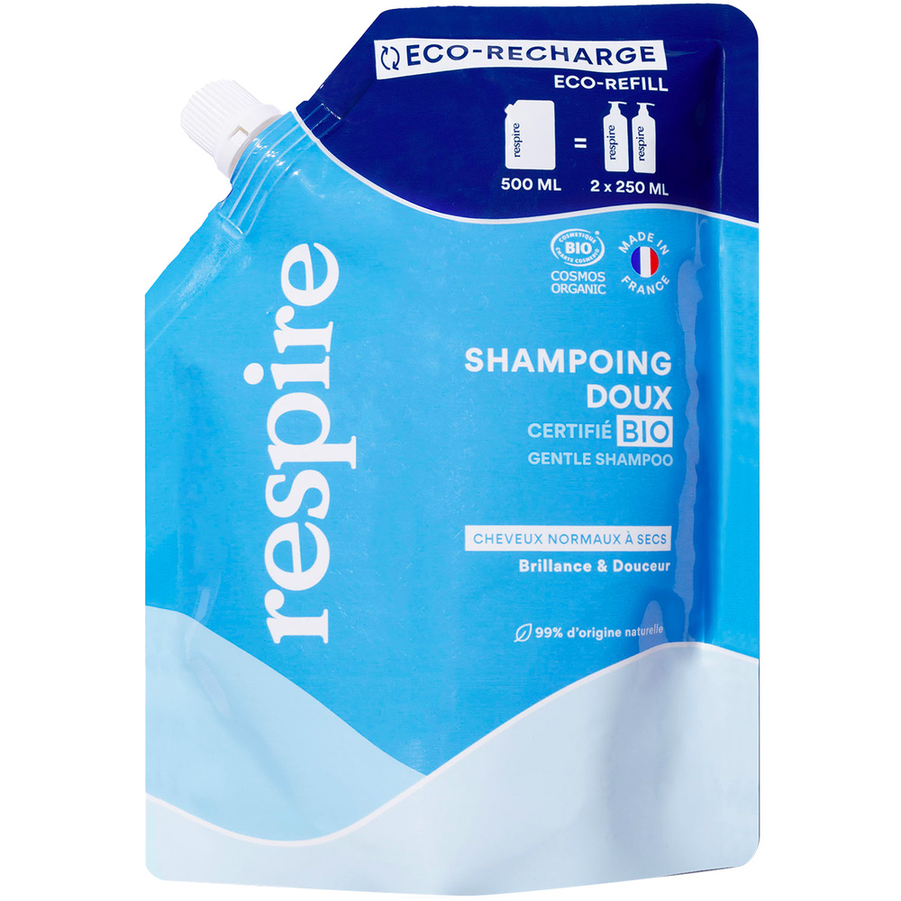 Respire RESPIRE Eco-Recharge Shampoing Doux Recharge shampoing