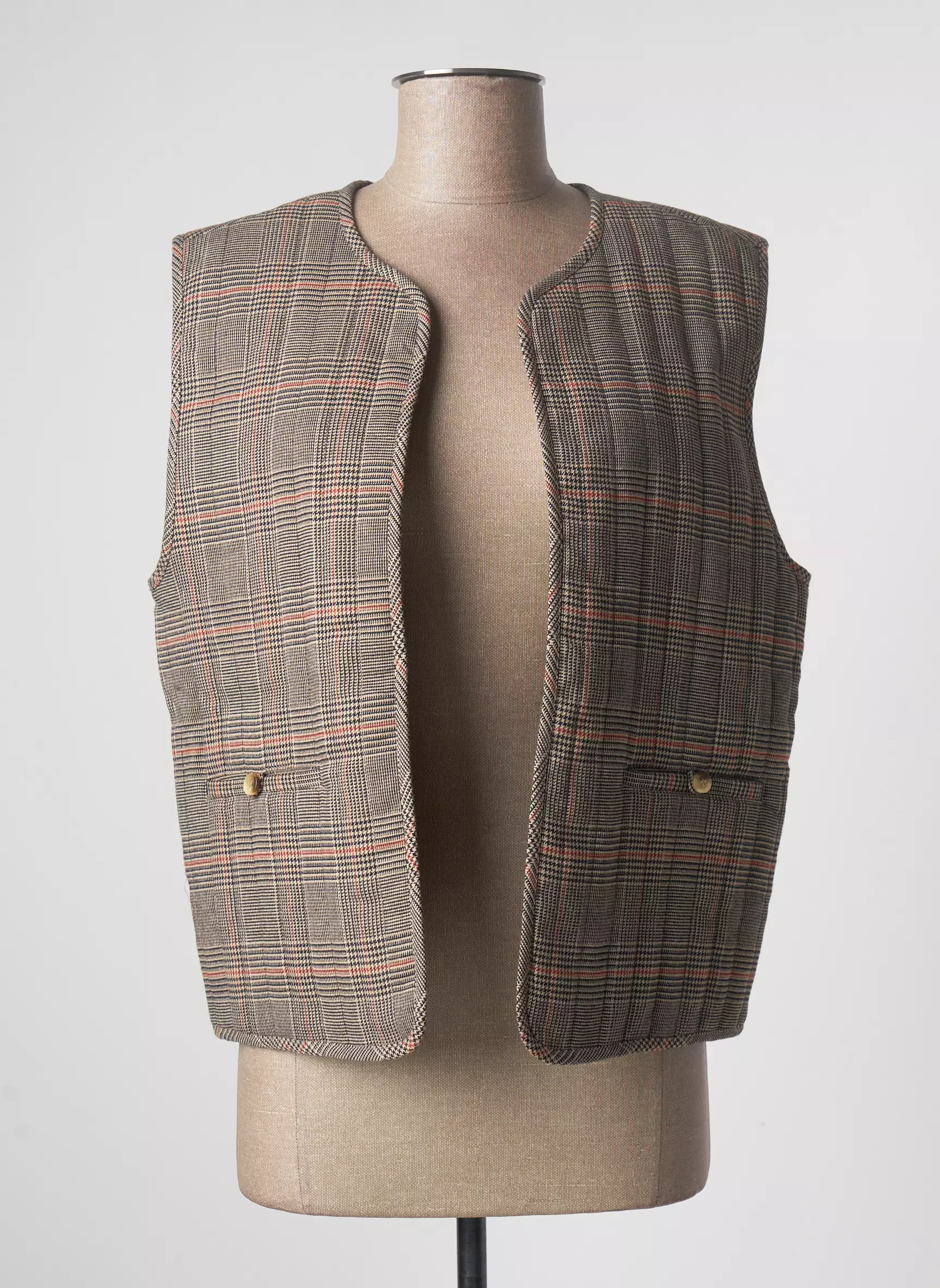 Yerse Gilet Femme couleur marron