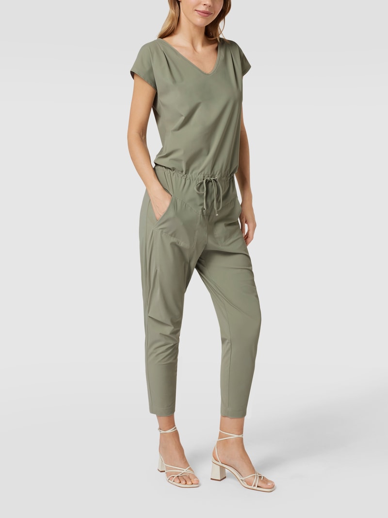 Jumpsuit mit seitlichen Eingrifftaschen Modell GIRA JUMPY in khaki