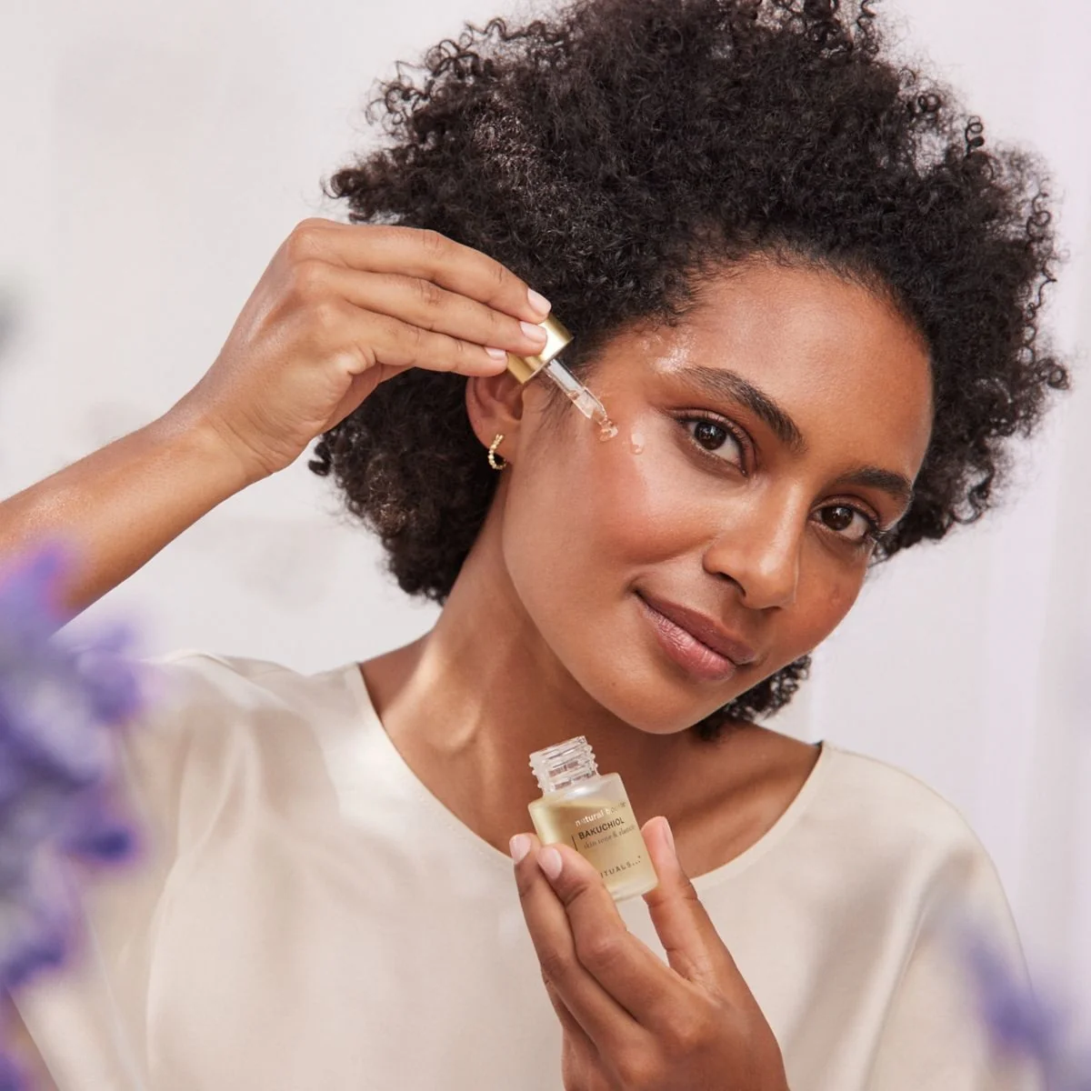 The Ritual of Namaste Bakuchiol Natural Booster - Sérum facial efecto global, sérum facial antiarrugas