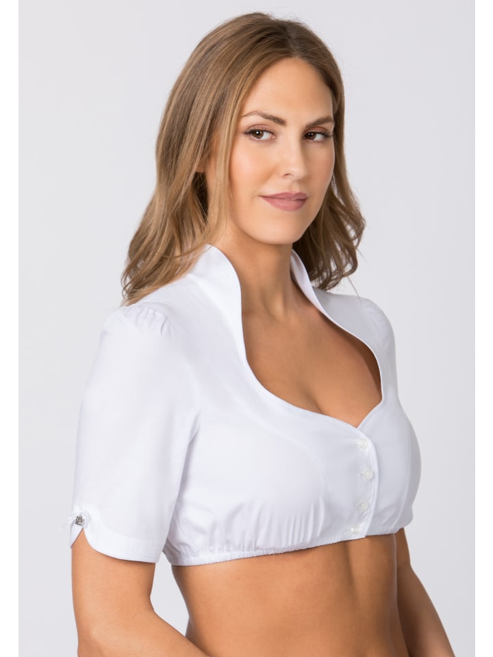 Stockerpoint Stockerpoint Dirndlbluse Solange in weiss günstig kaufen