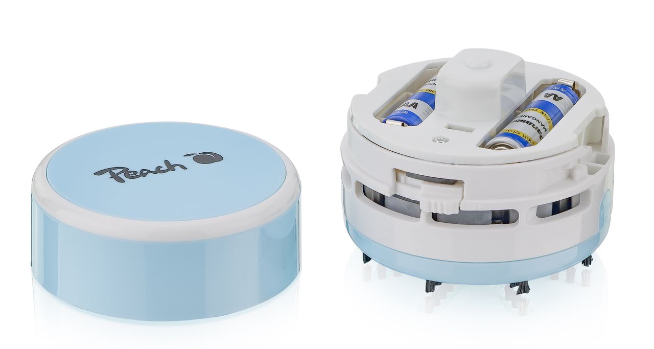 Peach Mini Tisch Staubsauger PA105 pastellblau