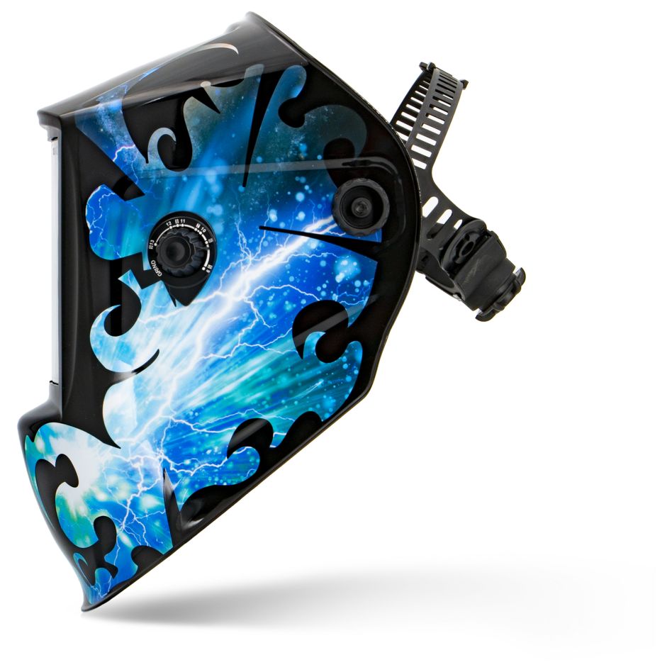 Gys 5193044104 LCD Zeus 5-9/9-13 G Cosmic True Color Cască de sudură
