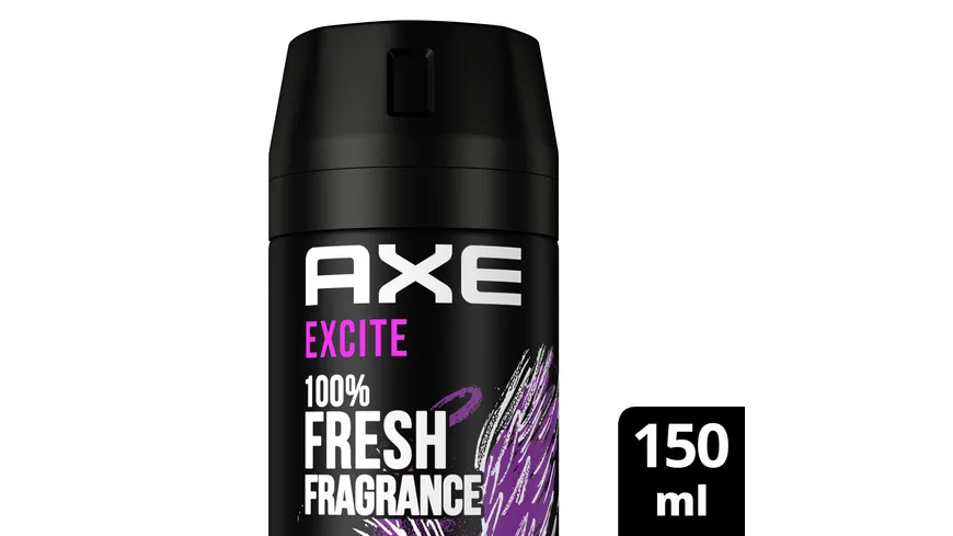 AXE Bodyspray Excite ohne Aluminiumsalze 150 ml Dose 150 ml