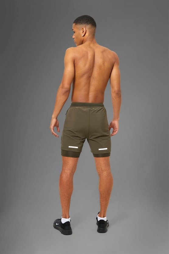 Man Active Performance 2-in-1 Shorts