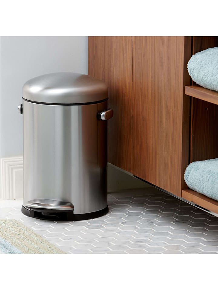simplehuman Treteimer in Silber - 4,5 l günstig kaufen onesize