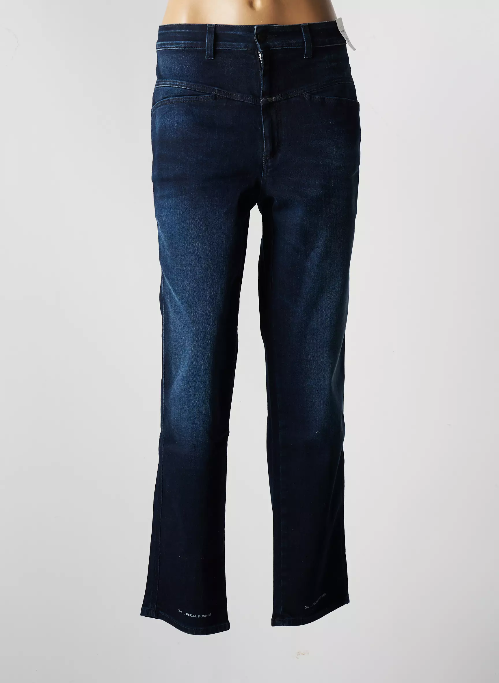 Closed Jeans Coupe Slim Femme couleur bleu