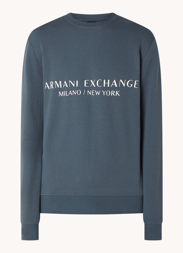 Maglione Armani Exchange con logo stampato