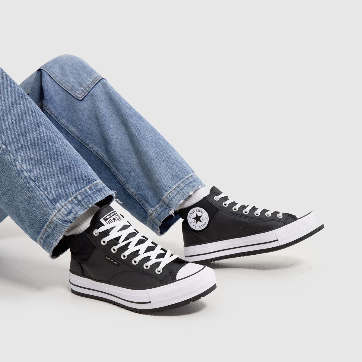 Converse All Star Malden superge v črno-beli barvi