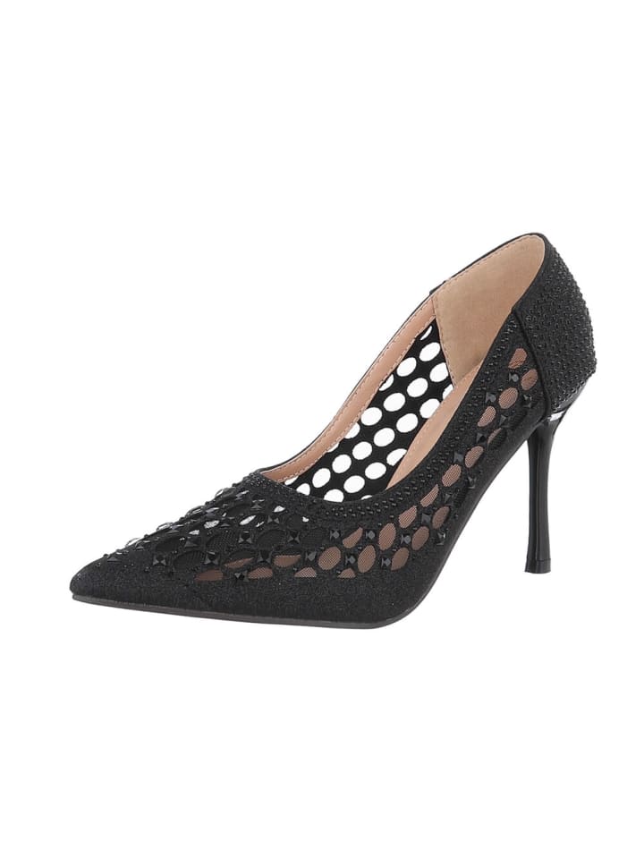 Ital-Design Pump in Schwarz günstig kaufen