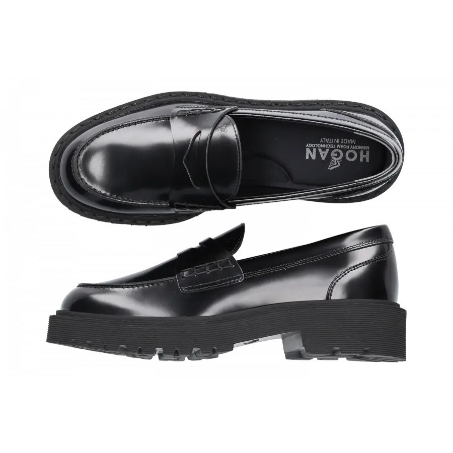 Hogan - Loafer 5430 Kalbsleder - schwarz