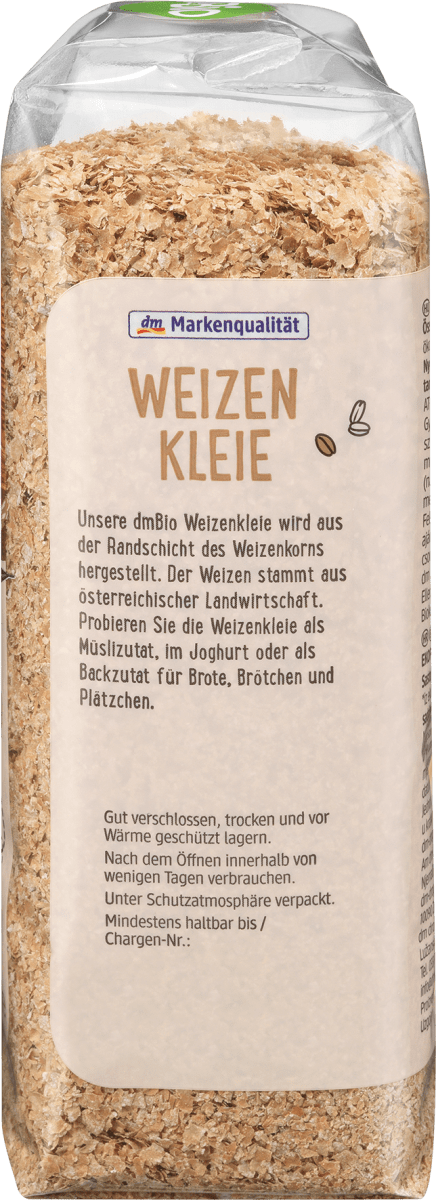 Getreide, Weizenkleie, 250 g