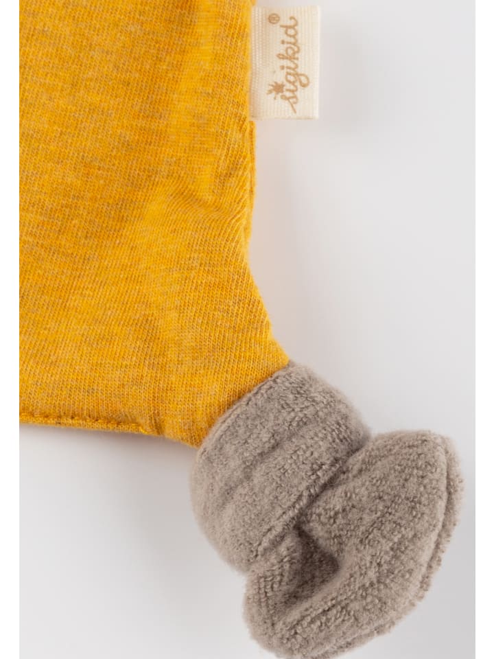 Sigikid Schnuffeltuch Dachs Baby Geschenk in gelb günstig kaufen onesize
