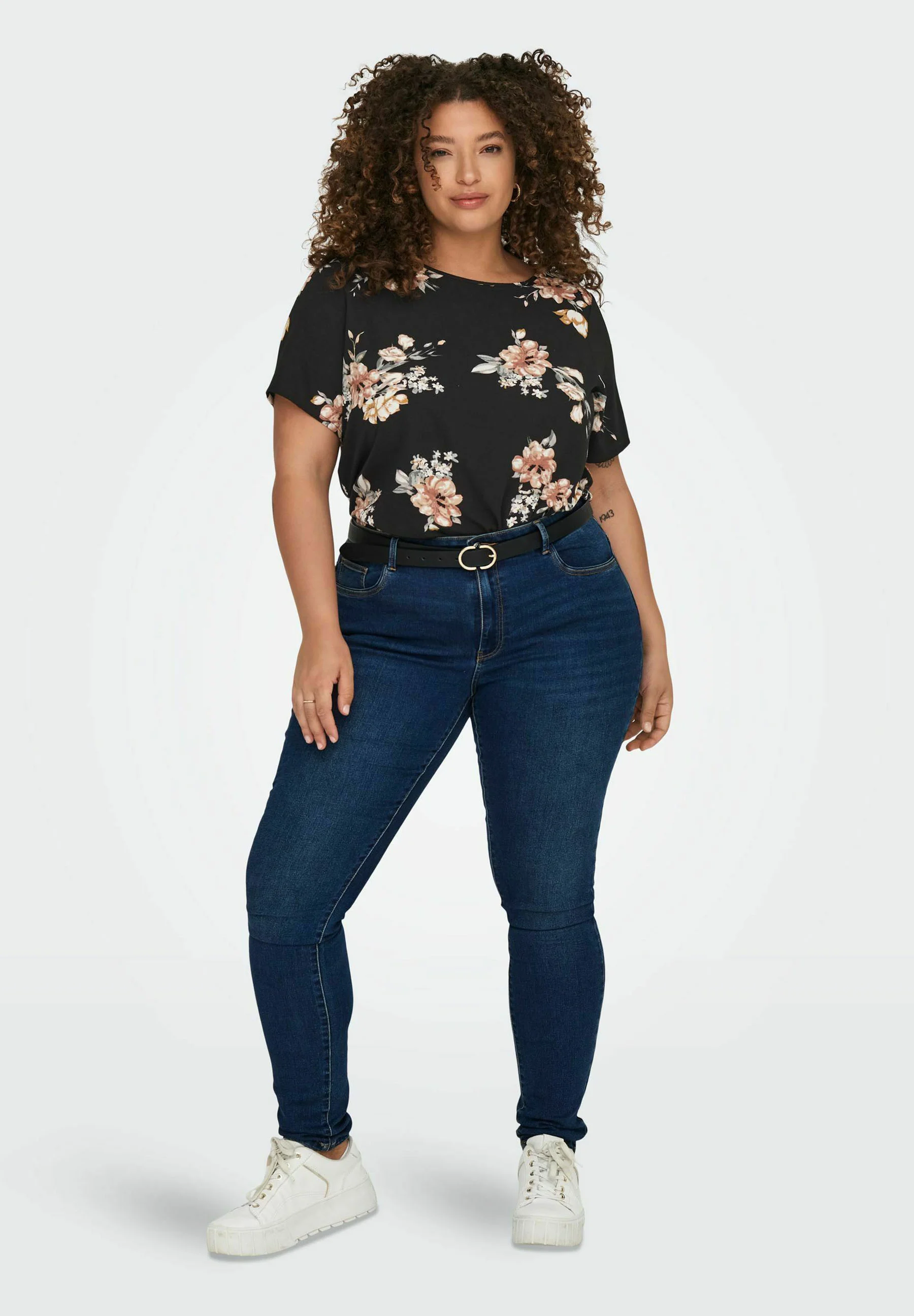 ONLY Carmakoma CARVICA LIFE - Camiseta con estampado