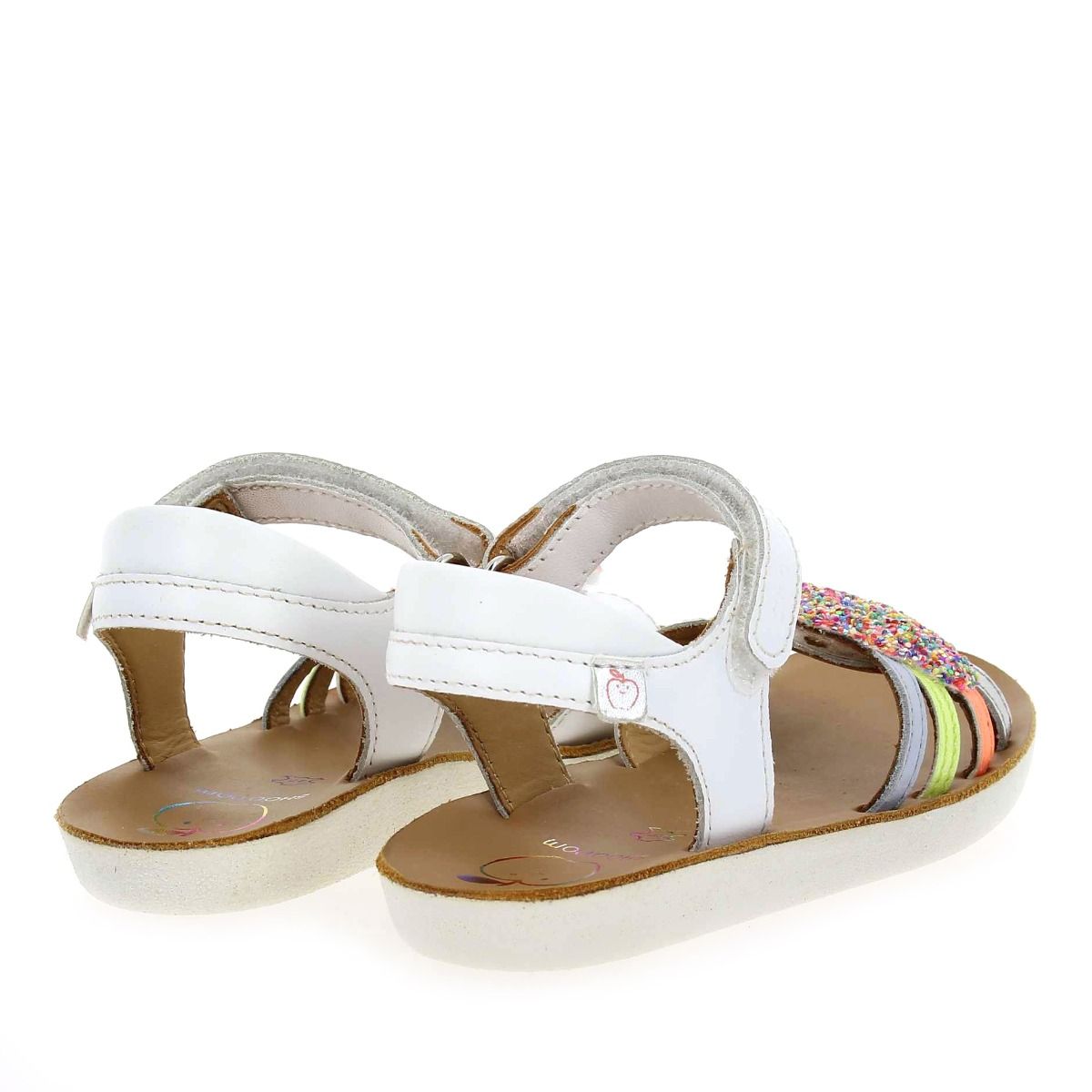 Shoopom  GOA MULTI E22 - blanc multi