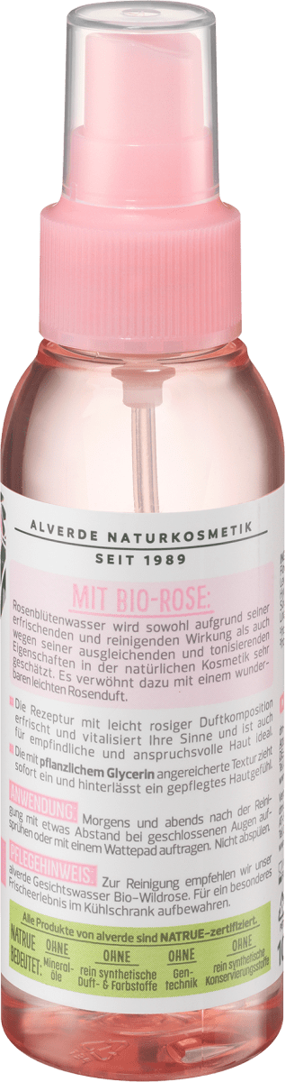 Bio-Rosenblütenwasser, 100 ml
