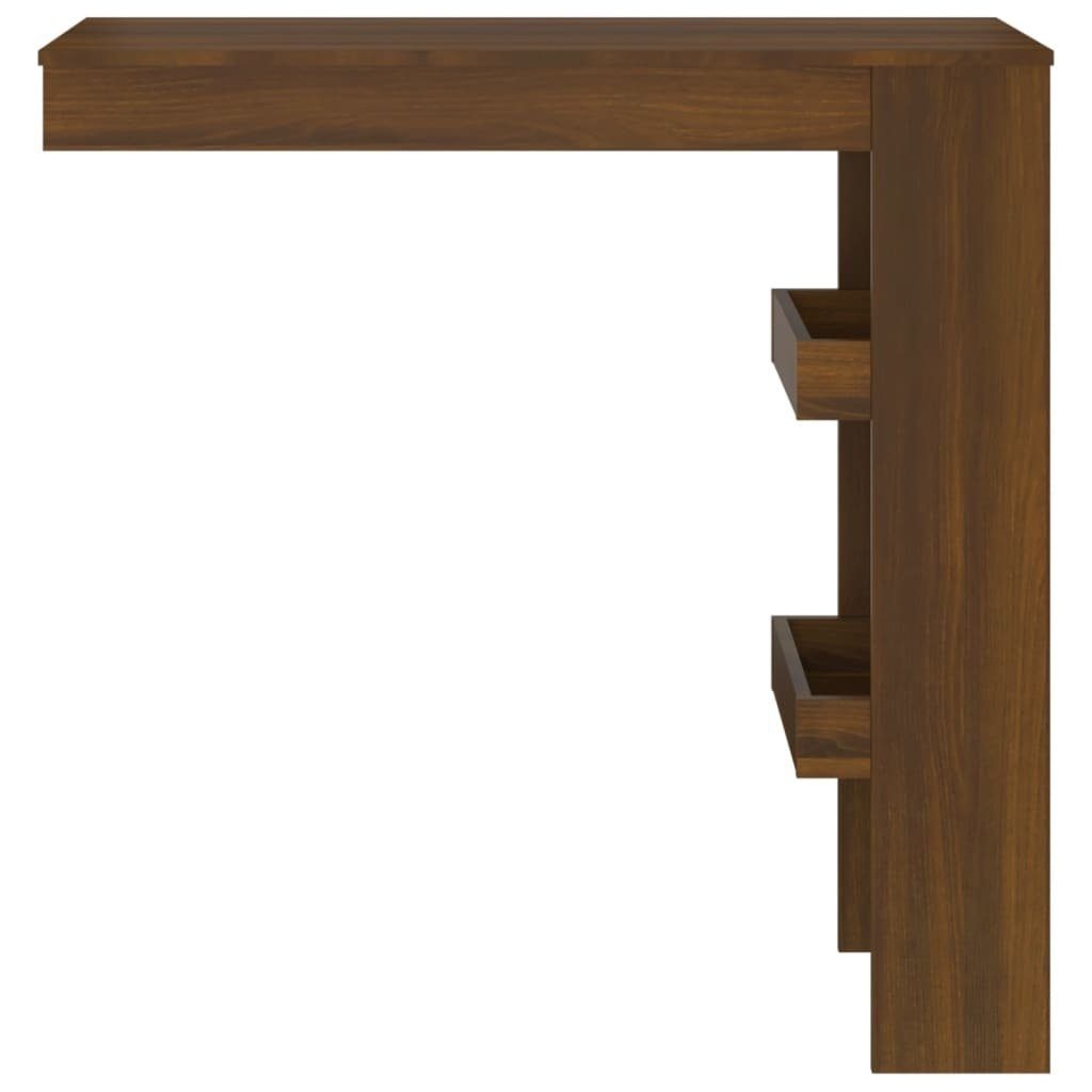 möbelando Tresentisch 3013730 (LxBxH: 45x102x103,5 cm), aus Holzwerkstoff in Braune Eichen-Optik