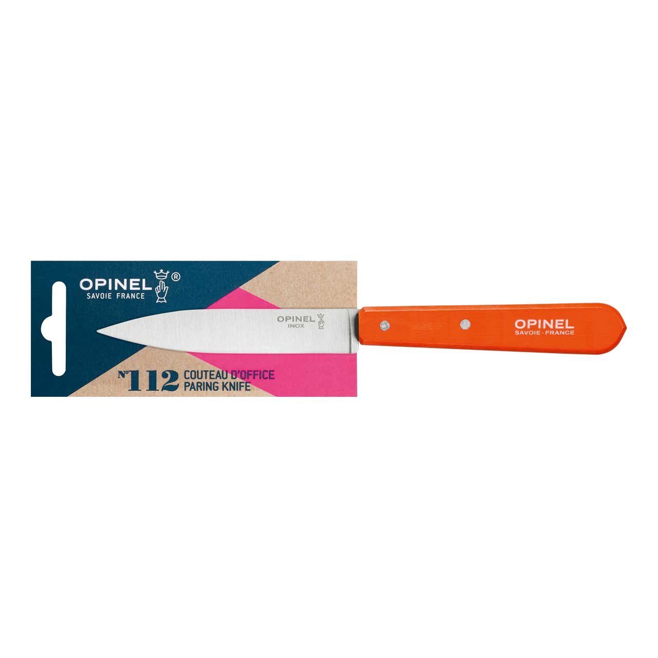 Opinel Gemüsemesser Opinel Küchenmesser No 112, rostfrei, Buchegriff