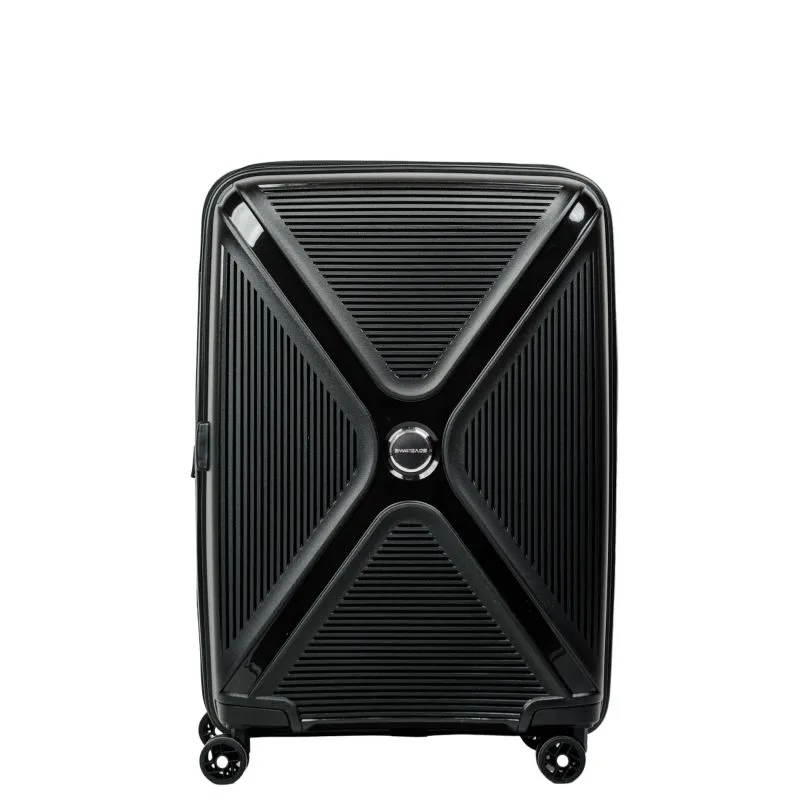 Swiss Bags Cross Trolley M (67 cm) Erweiterbar - Black