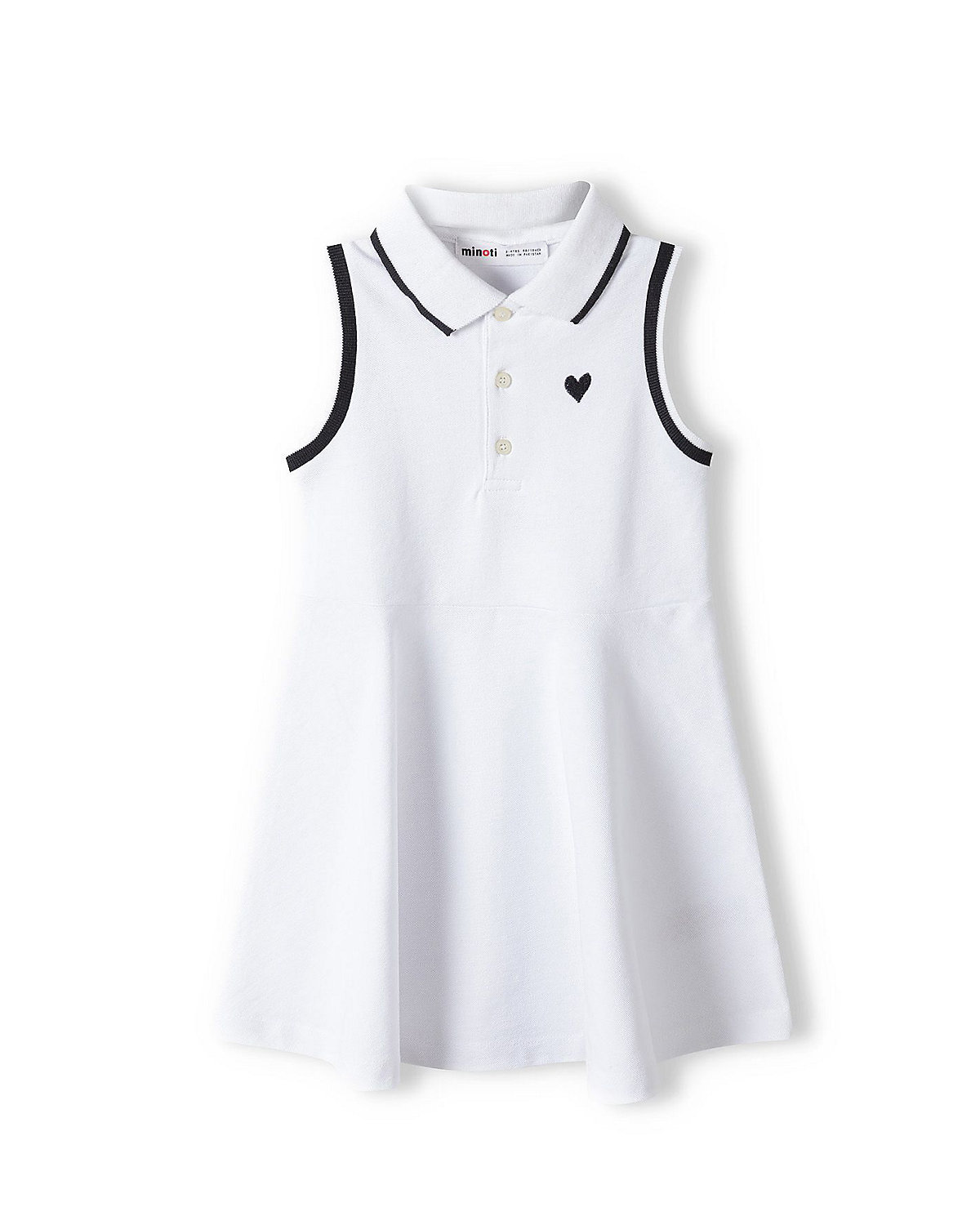 Polokleid ohne Ärmel für Mädchen (12m-14y)