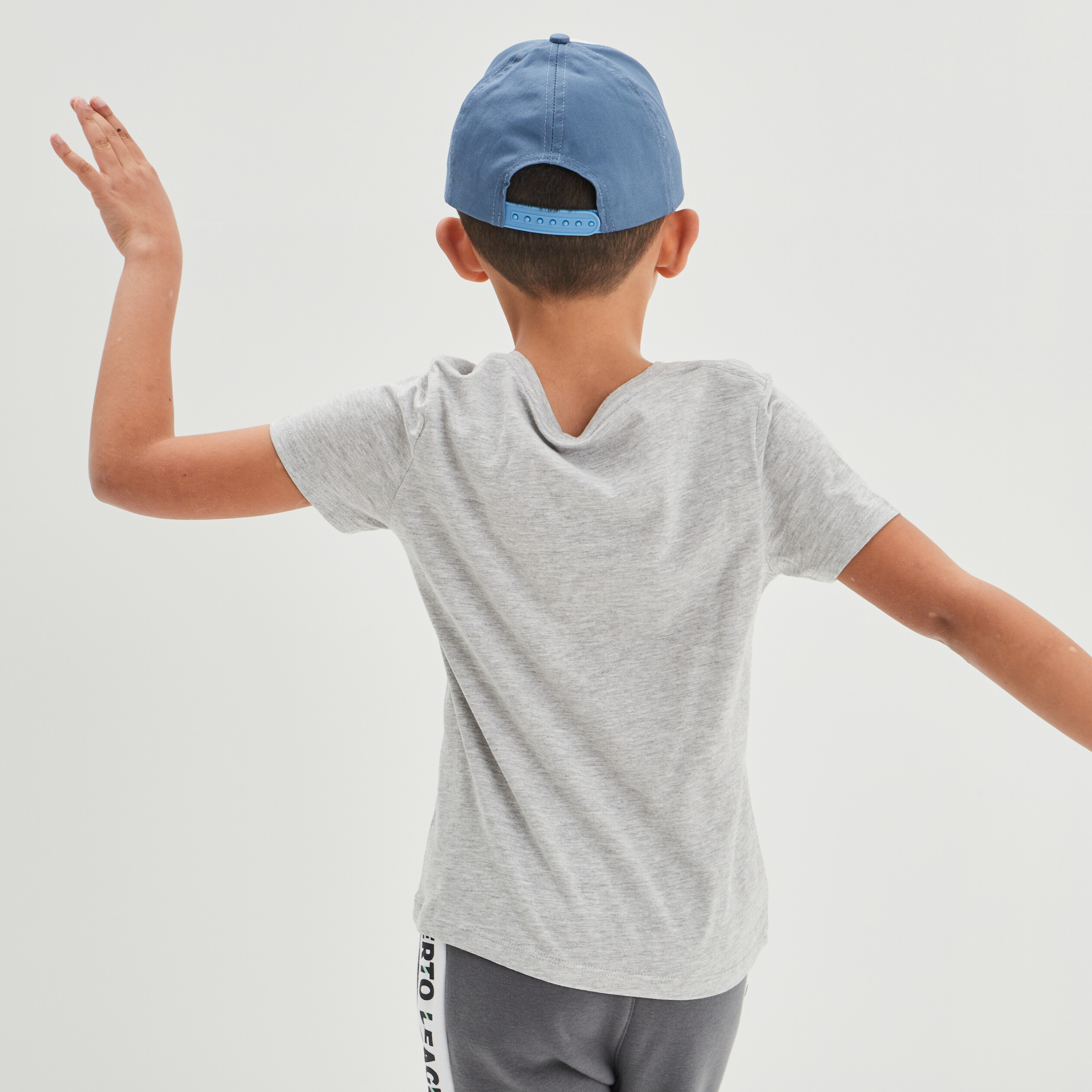 T-shirt manches courtes gris garçon | La Halle