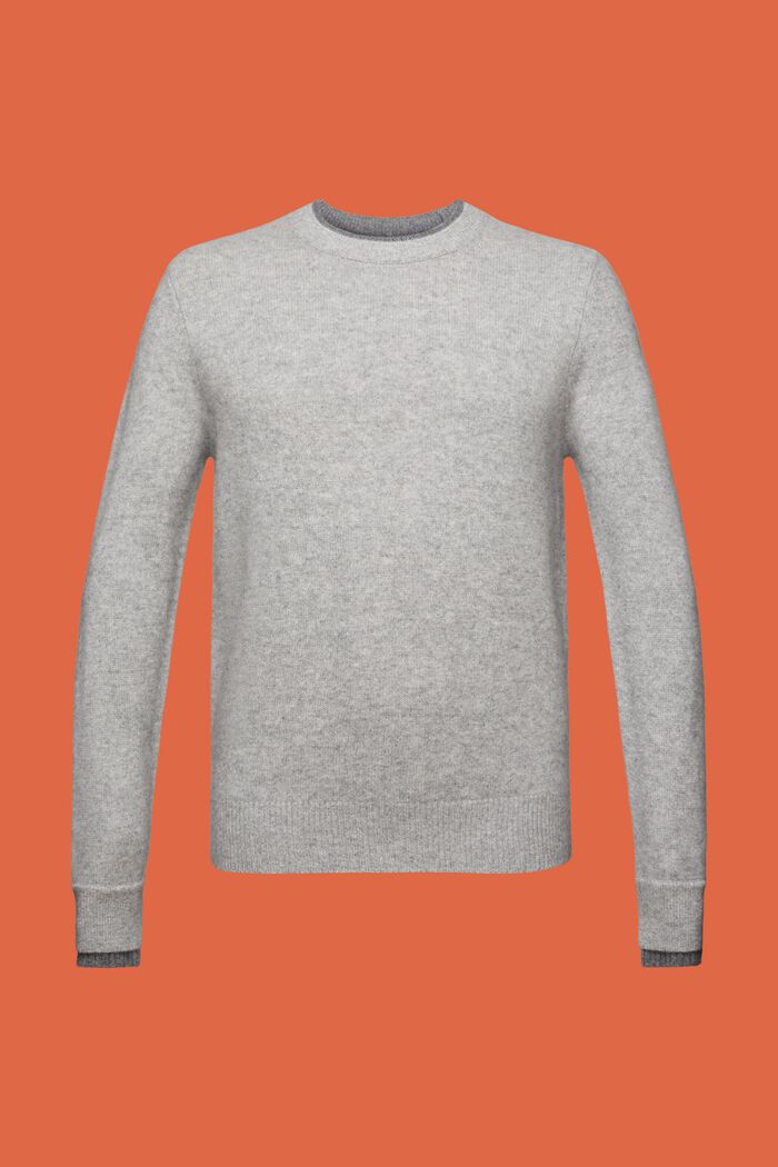 Kaschmirpullover mit Rundhalsausschnitt