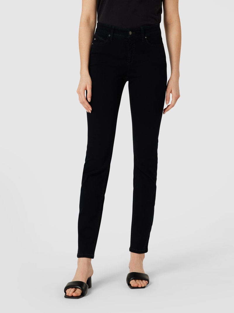 Straight Fit Jeans Modell 'Parla' in dunkelblau