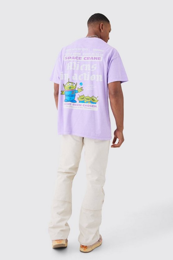 Oversize T-Shirt mit lizenziertem Toy Story Print und Alien-Print