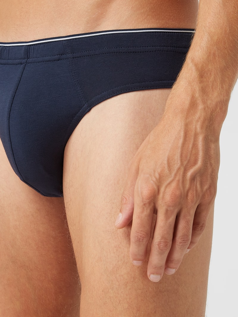 Slip im 3er-Pack in marineblau
