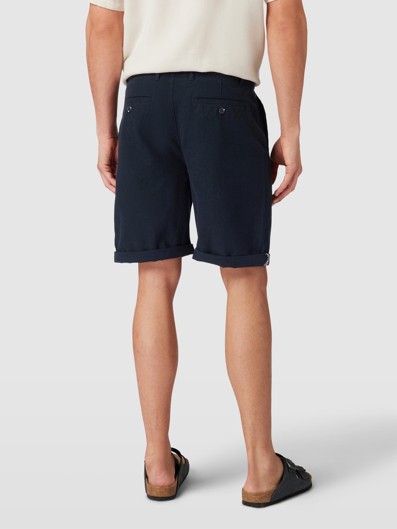 Bermudas mit Tunnelzug in marineblau