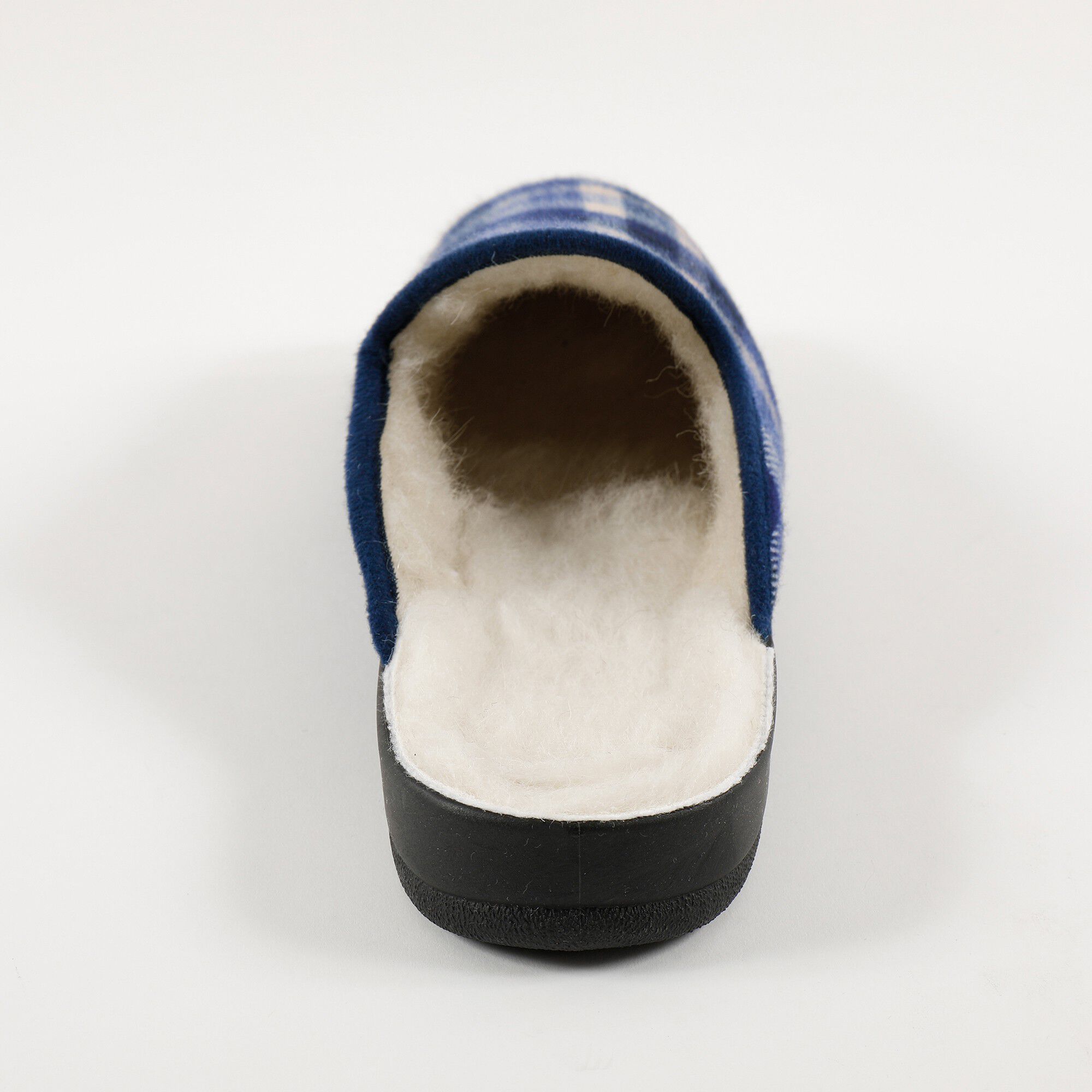 Mules homme fourrées