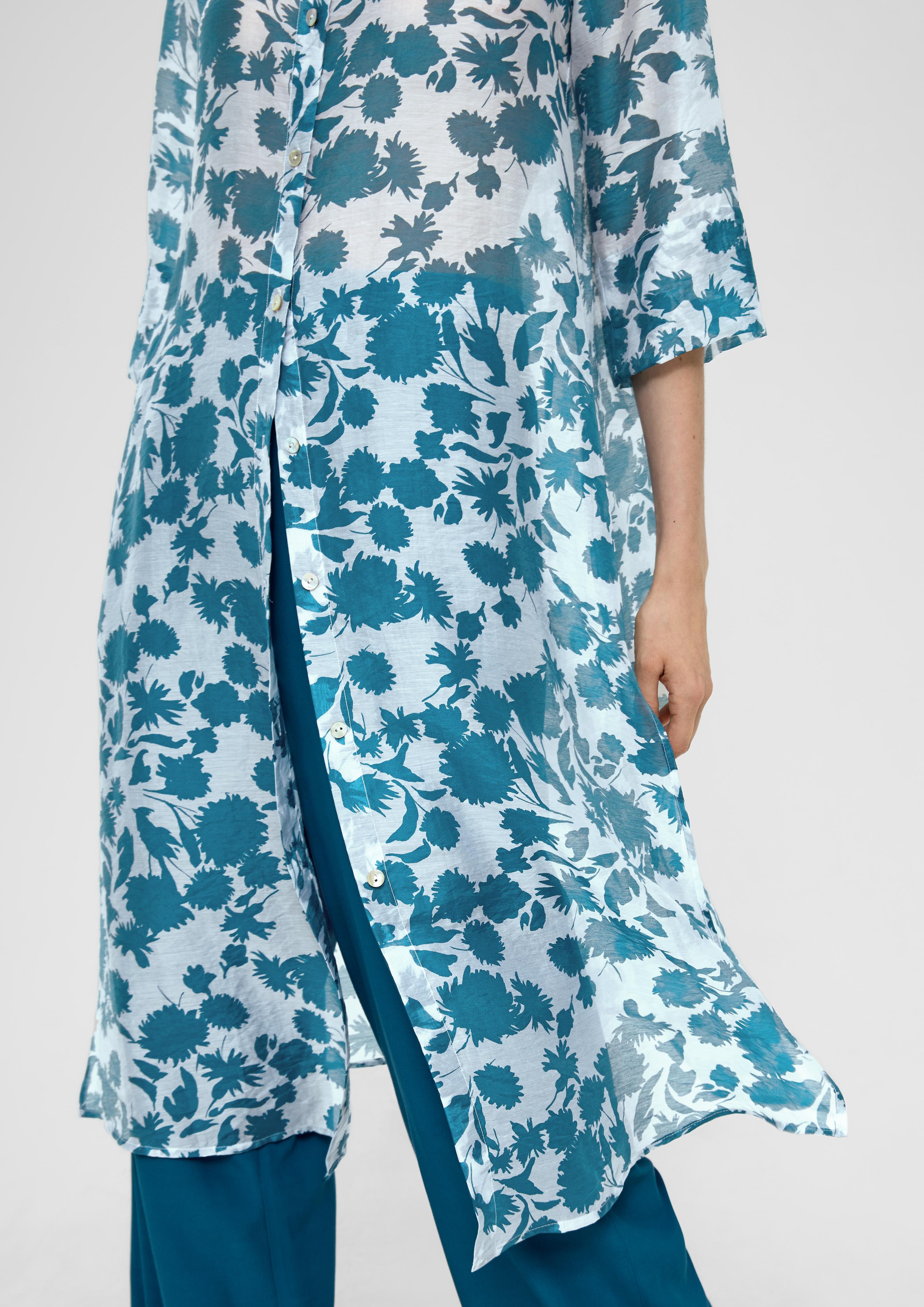 Blusenkleid aus Lyocellmix  2132099-67A2