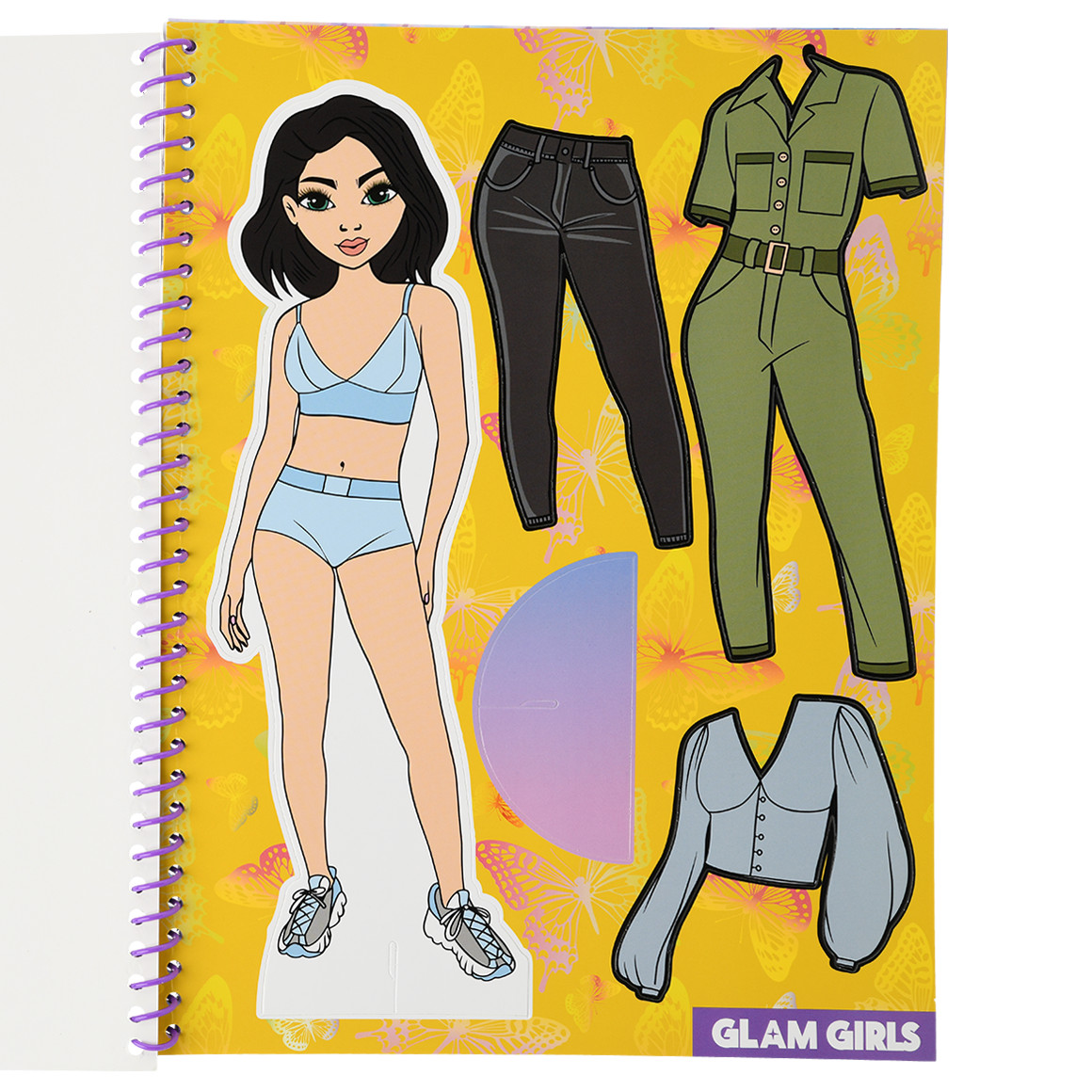 Glam Girls Malbuch mit 24 Seiten