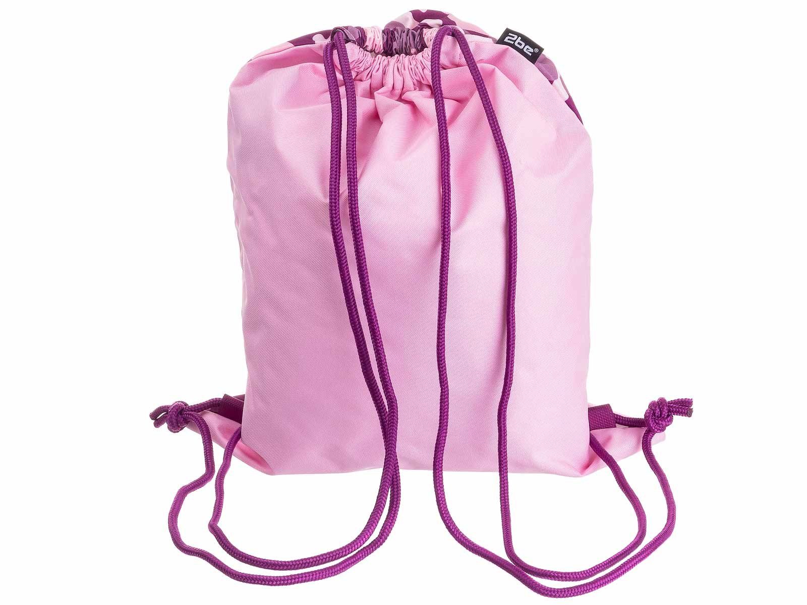 2be Schulrucksack Schulrucksack-Set (Set, inkl. Regencape, Inkl. Schulrucksack, inkl. Schlampermäppchen, inkl. Sportbeutel), inkl. Regencape, Turnbeutel und Schlampermäppchen