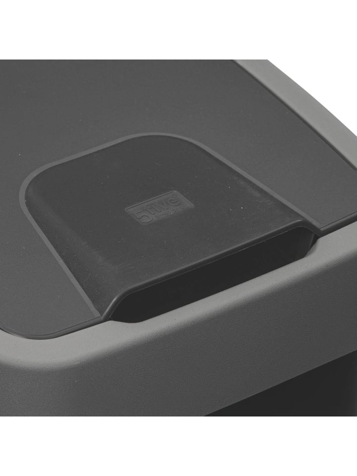 5five Simply Smart Mülleimer in schwarz günstig kaufen onesize