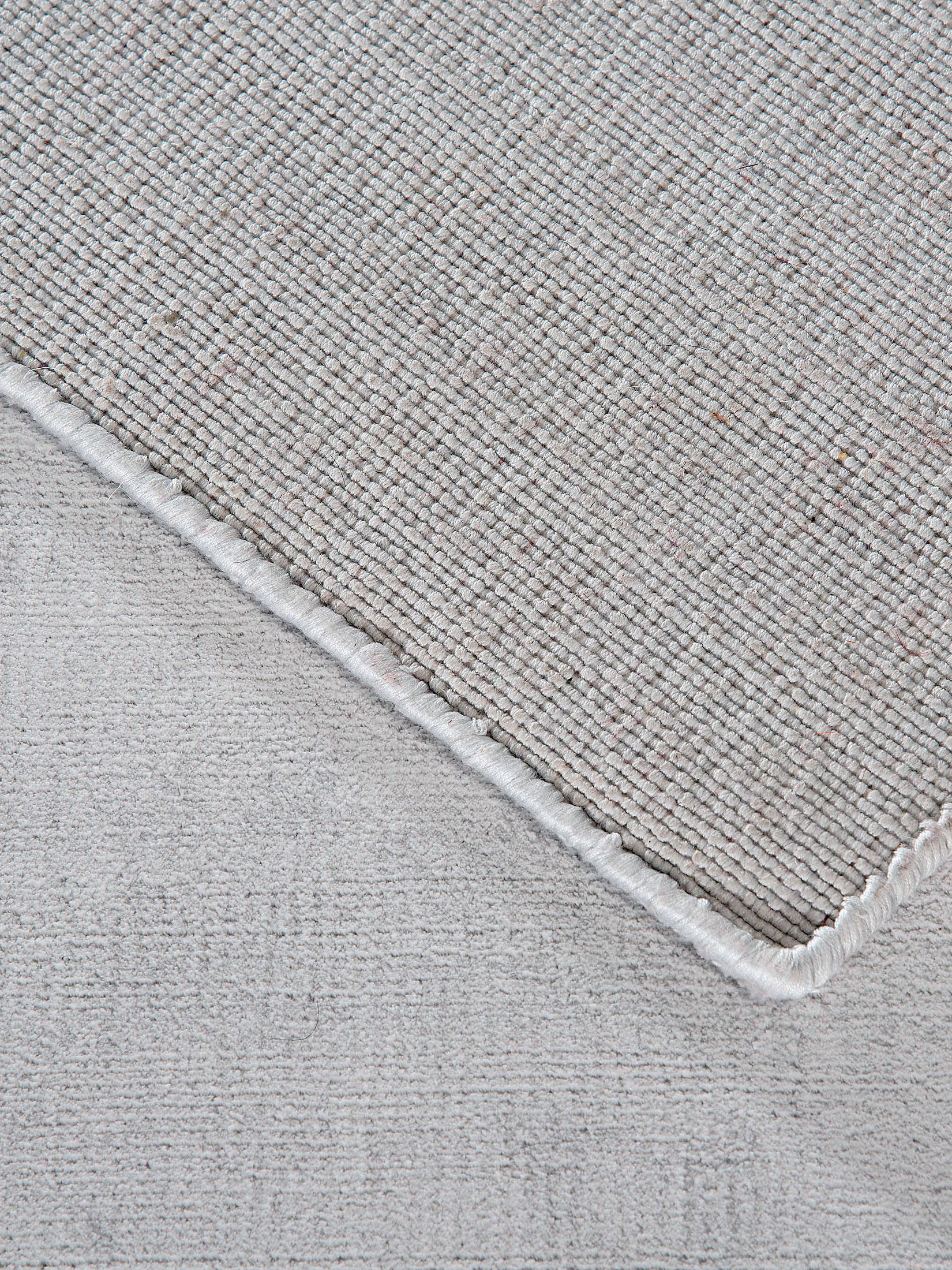 Reatino Uni-Teppich, Silber