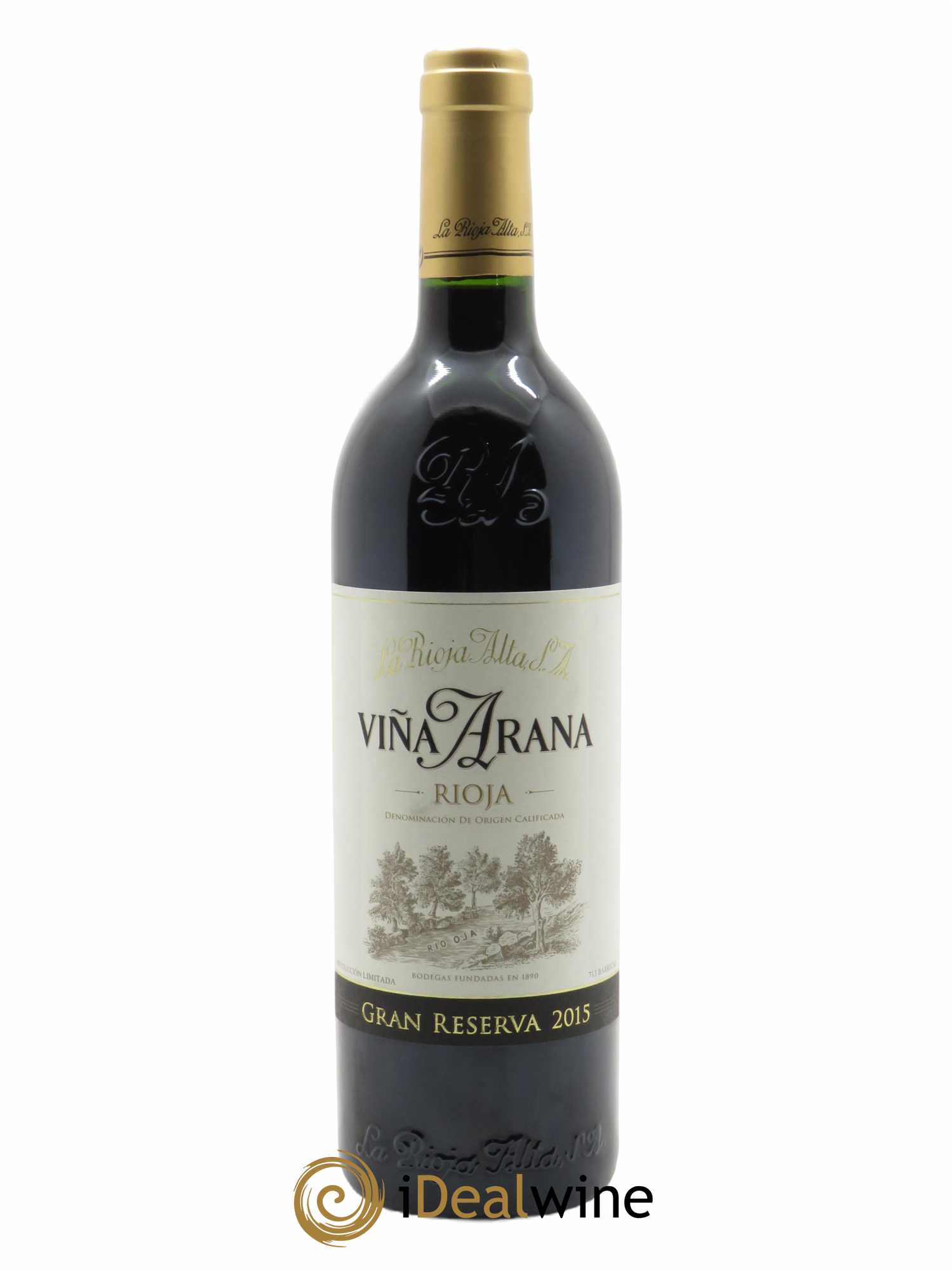 Rioja DOCa Vina Arana Gran Reserva La Rioja Alta  2015 - Lot de 1 Bouteille