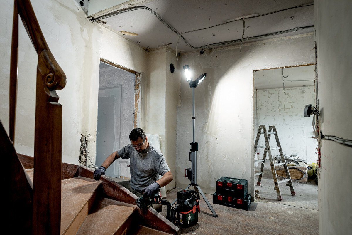metabo Baustrahler BSA 18 LED 5000 DUO-S, Akku Ohne Akku