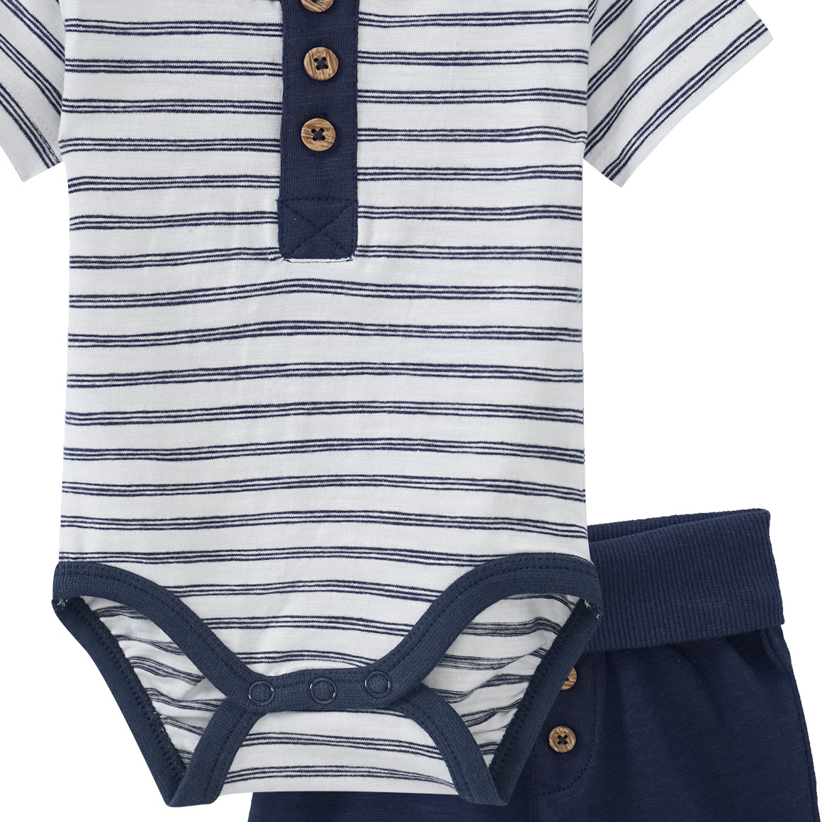 Newborn Body und Shorts im Set