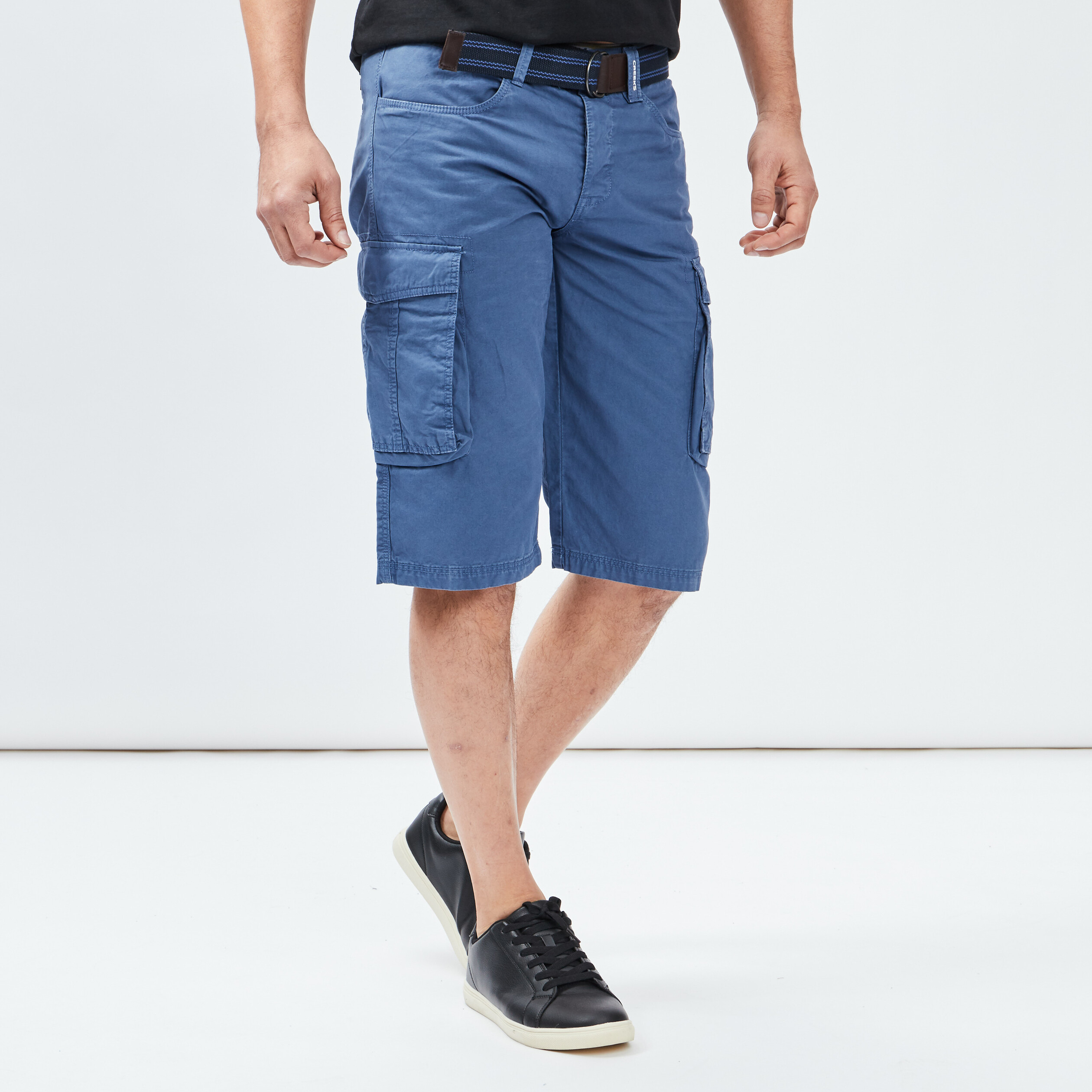 Bermuda battle Creeks bleu homme | La Halle