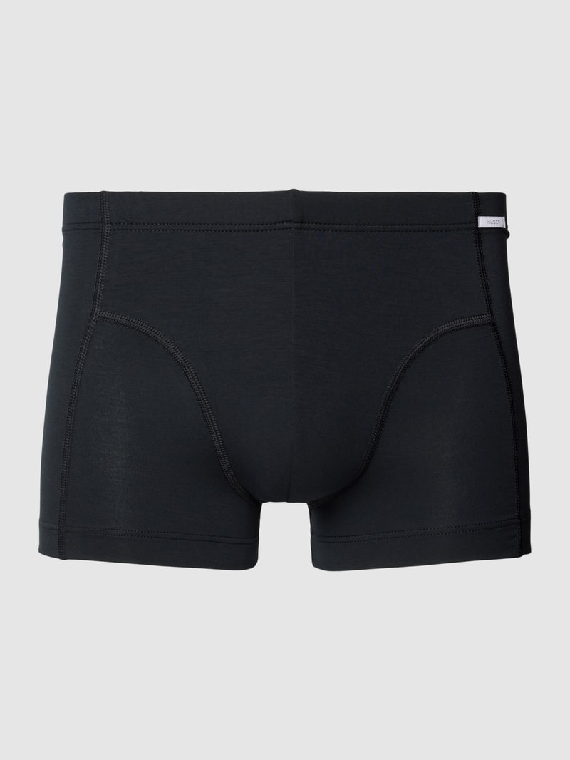 Trunks mit Label-Detail Modell 'hautnah' in schwarz