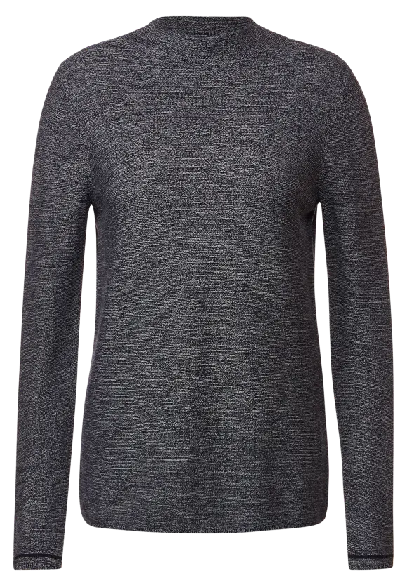 CECIL Pullover mit Stehkragen