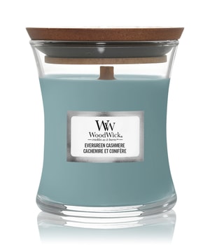 WoodWick Evergreen Cashmere Hourglass Duftkerze-85 g