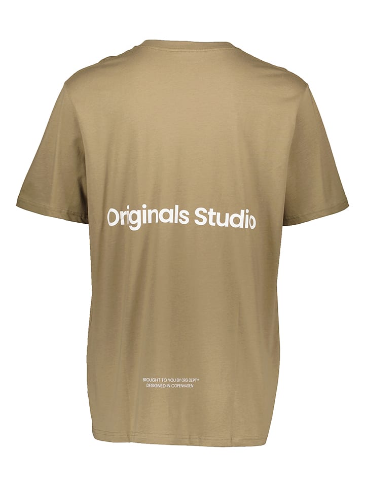 JACK & JONES PLUS Shirt in Beige günstig kaufen