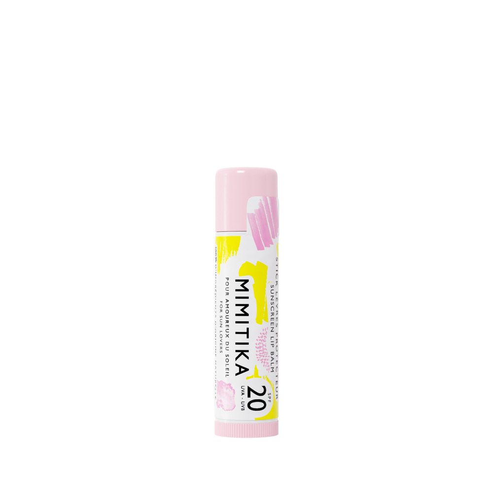 Mimitika Stick Lèvres Protecteur SPF20 - Original Formule naturelle. Protège, nourrit, adoucit et apporte un soin complet.