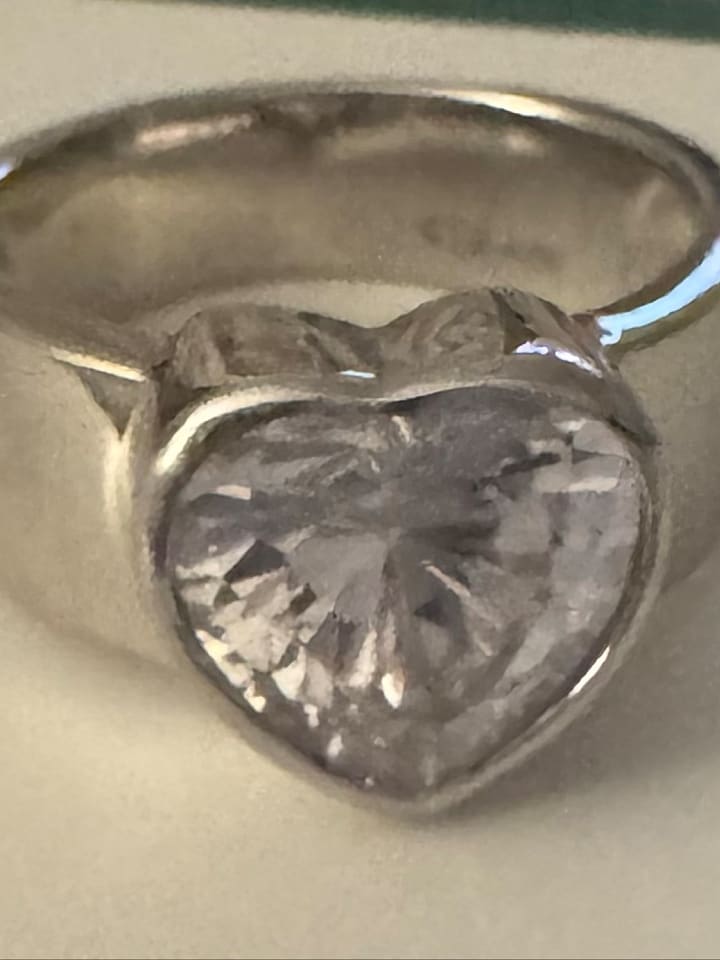 Rafaela Donata Ring Sterling Silber Zirkonia weiß in silber günstig kaufen 56