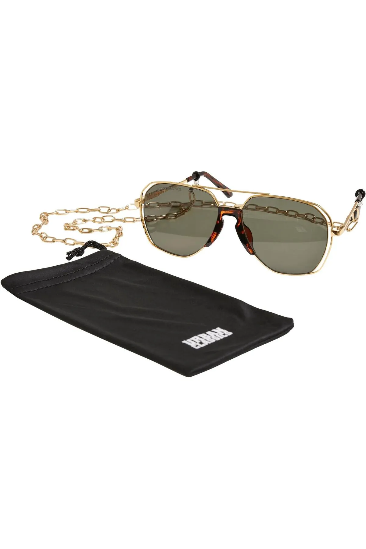 Urban Classics  Unisex-Sonnenbrille Karphatos mit Kette