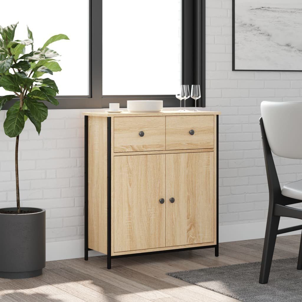 vidaXL Sideboard Sideboard Sonoma-Eiche 70x30x80 cm Holzwerkstoff (1 St)